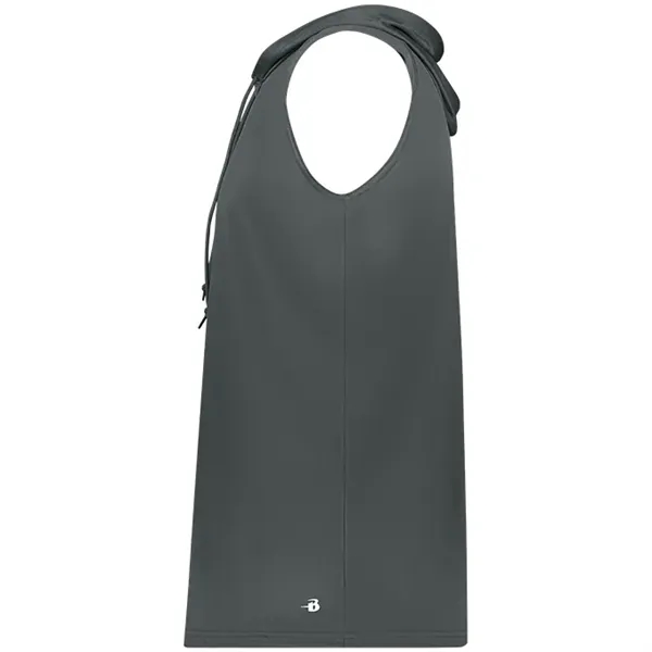 Sleeveless hooded tee with shoulder for maximum movement, self-fabric hood with... from ASI 37461 Augusta Sportswear / Badger Sport