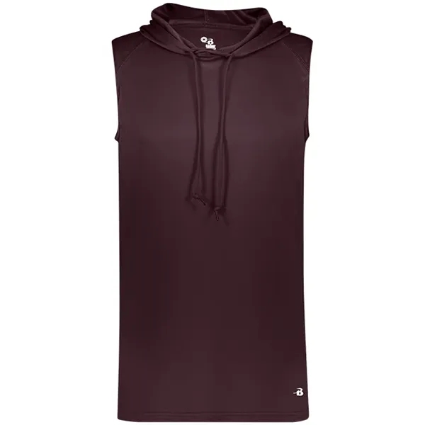 Sleeveless hooded tee with shoulder for maximum movement, self-fabric hood with... from ASI 37461 Augusta Sportswear / Badger Sport