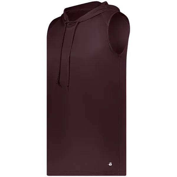Sleeveless hooded tee with shoulder for maximum movement, self-fabric hood with... from ASI 37461 Augusta Sportswear / Badger Sport