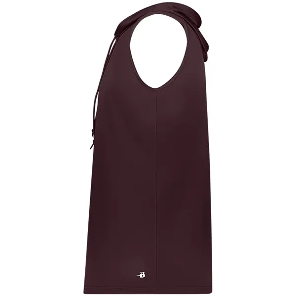 Sleeveless hooded tee with shoulder for maximum movement, self-fabric hood with... from ASI 37461 Augusta Sportswear / Badger Sport