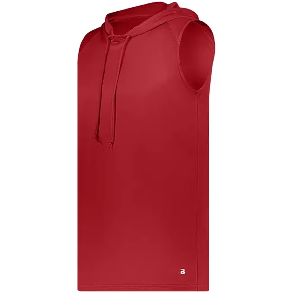Sleeveless hooded tee with shoulder for maximum movement, self-fabric hood with... from ASI 37461 Augusta Sportswear / Badger Sport