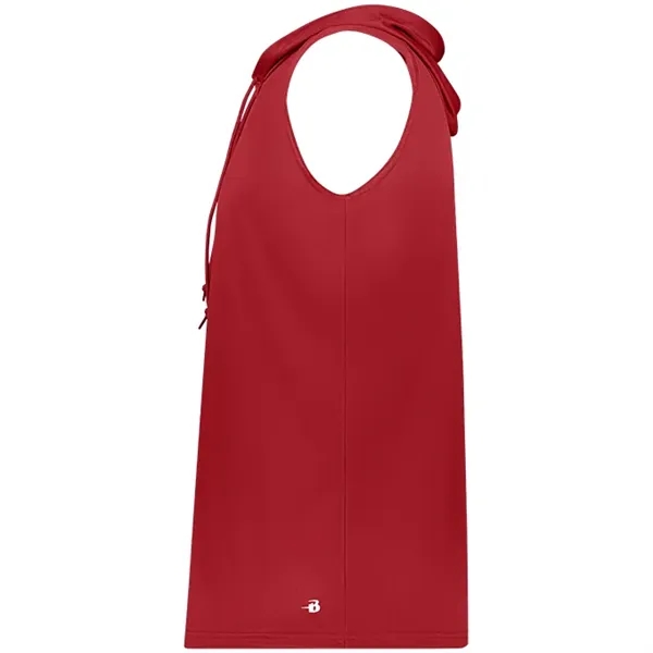 Sleeveless hooded tee with shoulder for maximum movement, self-fabric hood with... from ASI 37461 Augusta Sportswear / Badger Sport