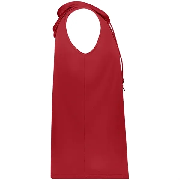 Sleeveless hooded tee with shoulder for maximum movement, self-fabric hood with... from ASI 37461 Augusta Sportswear / Badger Sport