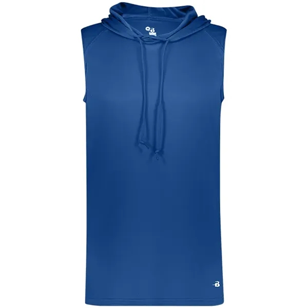 Sleeveless hooded tee with shoulder for maximum movement, self-fabric hood with... from ASI 37461 Augusta Sportswear / Badger Sport
