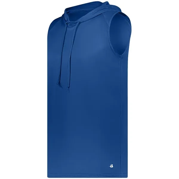 Sleeveless hooded tee with shoulder for maximum movement, self-fabric hood with... from ASI 37461 Augusta Sportswear / Badger Sport