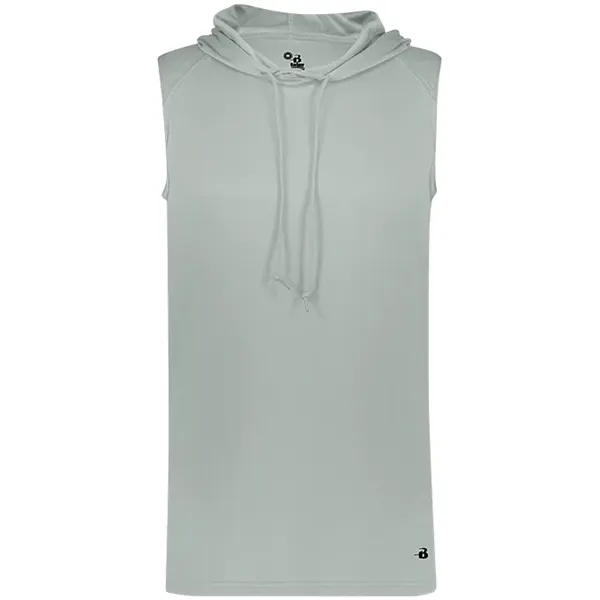 Sleeveless hooded tee with shoulder for maximum movement, self-fabric hood with... from ASI 37461 Augusta Sportswear / Badger Sport