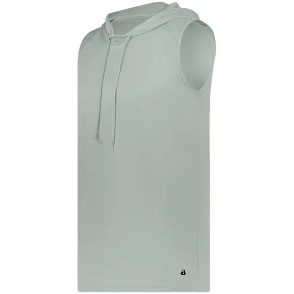 Sleeveless hooded tee with shoulder for maximum movement, self-fabric hood with... from ASI 37461 Augusta Sportswear / Badger Sport