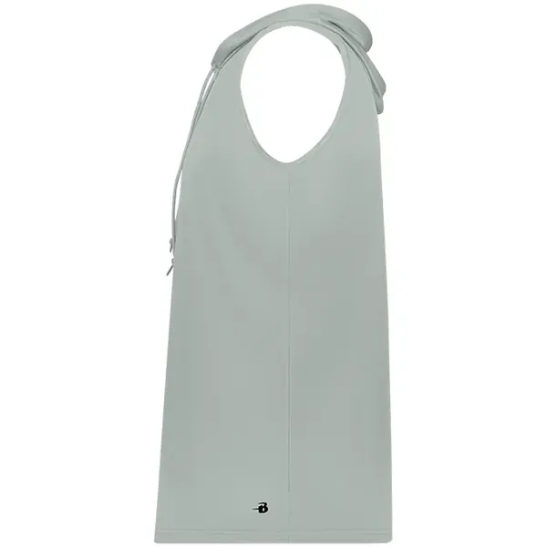 Sleeveless hooded tee with shoulder for maximum movement, self-fabric hood with... from ASI 37461 Augusta Sportswear / Badger Sport
