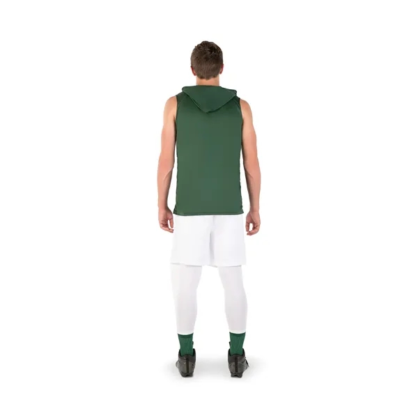 Sleeveless hooded tee with shoulder for maximum movement, self-fabric hood with... from ASI 37461 Augusta Sportswear / Badger Sport