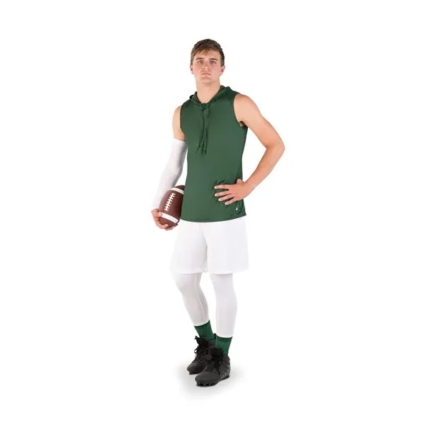 Sleeveless hooded tee with shoulder for maximum movement, self-fabric hood with... from ASI 37461 Augusta Sportswear / Badger Sport