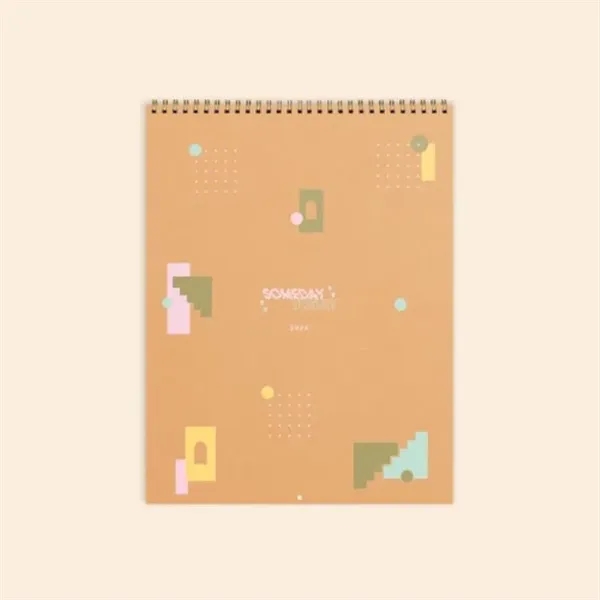 Stock 12 Month Calendar. Pick your color scheme, and choose coil... from ASI 74710 Numo