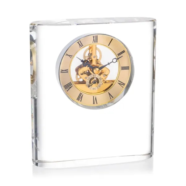 The Adams Clock is a spectacular optical crystal timepiece featuring a... from ASI 84592 St Regis Group / St Regis