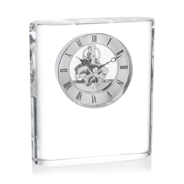 The Adams VividPrint™ Clock is a spectacular optical crystal timepiece featuring... from ASI 84592 St Regis Group / St Regis