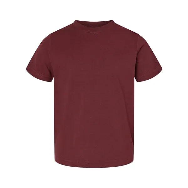 Fine jersey toddler T-shirt in 100% combed ringspun cotton. Blank product.... from ASI 84358 S&S Activewear