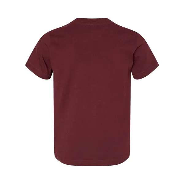 Fine jersey toddler T-shirt in 100% combed ringspun cotton. Blank product.... from ASI 84358 S&S Activewear