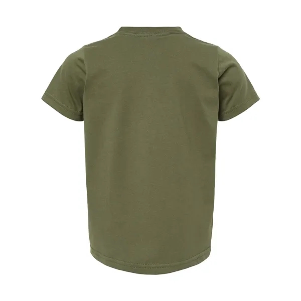 Fine jersey toddler T-shirt in 100% combed ringspun cotton. Blank product.... from ASI 84358 S&S Activewear