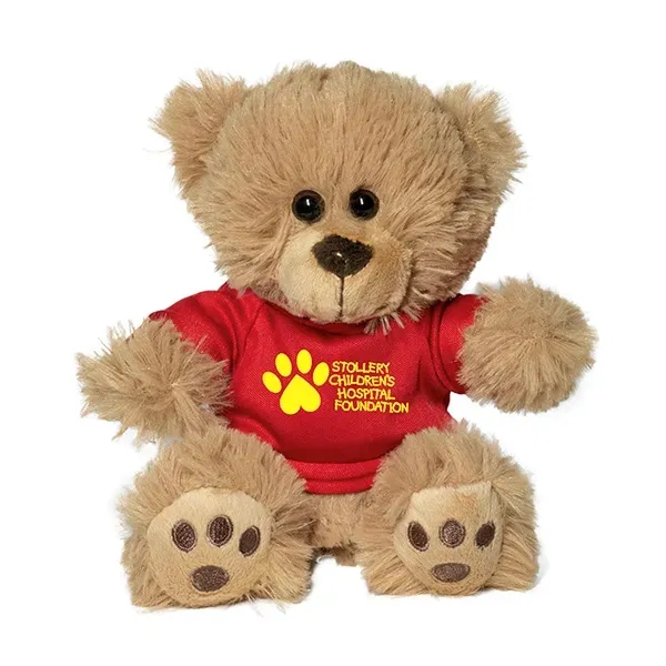 6" plush teddy bear with choice of t-shirt color.... from ASI 62660 Innovation Line