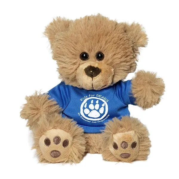 6" plush teddy bear with choice of t-shirt color.... from ASI 62660 Innovation Line