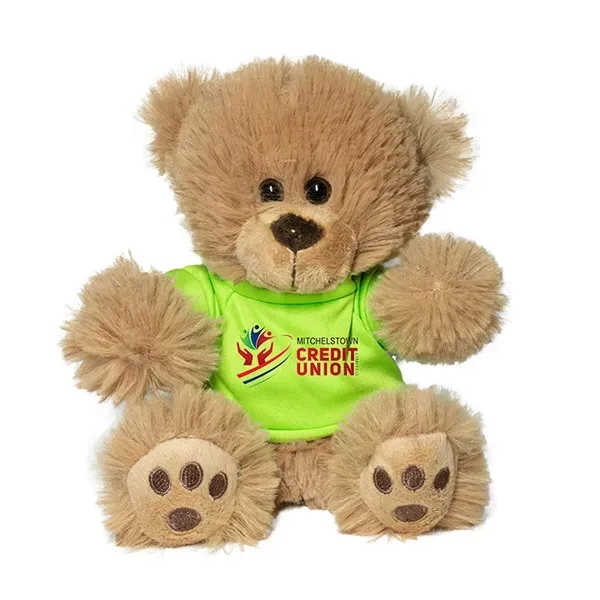 6" plush teddy bear with choice of t-shirt color.... from ASI 62660 Innovation Line