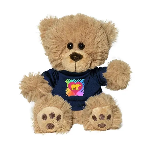 6" plush teddy bear with choice of t-shirt color.... from ASI 62660 Innovation Line