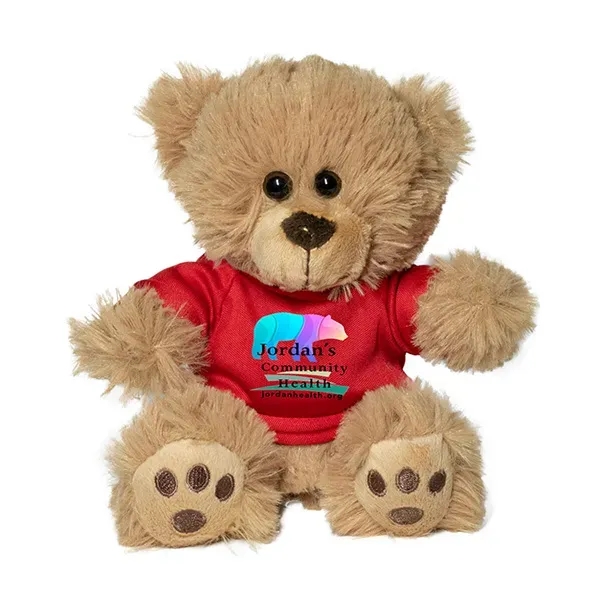 6" plush teddy bear with choice of t-shirt color.... from ASI 62660 Innovation Line