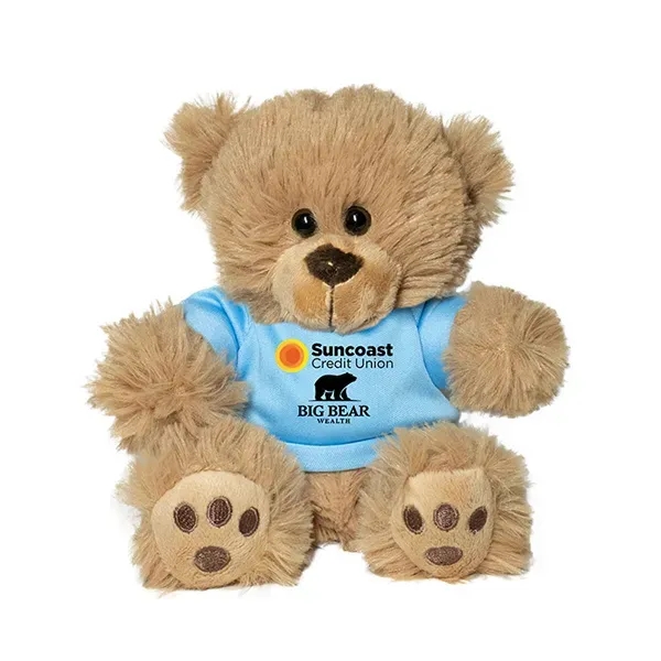 6" plush teddy bear with choice of t-shirt color.... from ASI 62660 Innovation Line