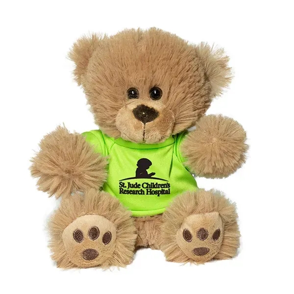 6" plush teddy bear with choice of t-shirt color.... from ASI 62660 Innovation Line