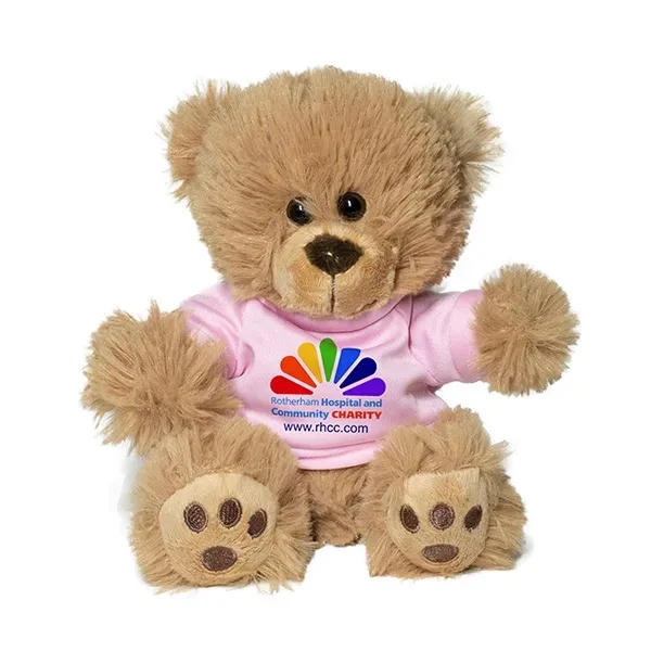 6" plush teddy bear with choice of t-shirt color.... from ASI 62660 Innovation Line