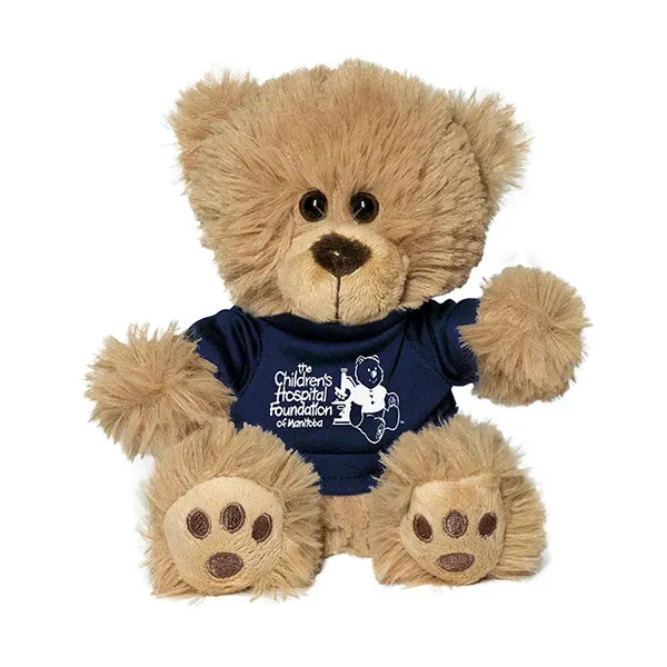 6" plush teddy bear with choice of t-shirt color.... from ASI 62660 Innovation Line