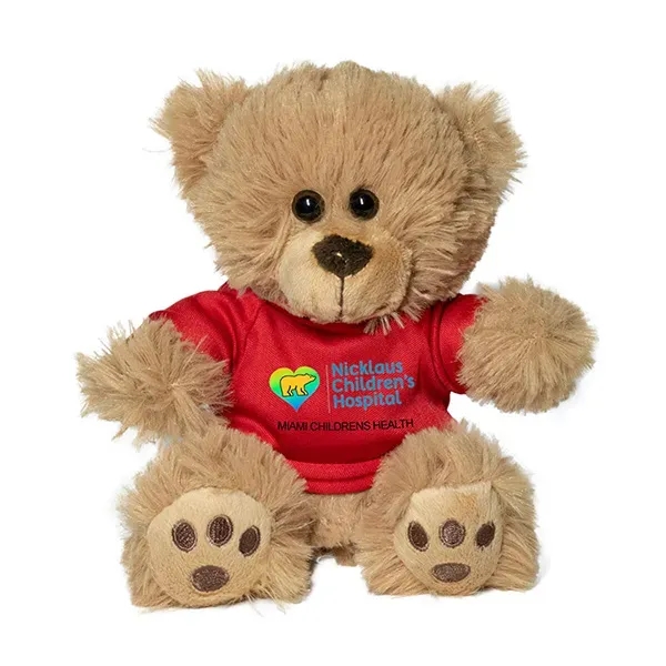 6" plush teddy bear with choice of t-shirt color.... from ASI 62660 Innovation Line