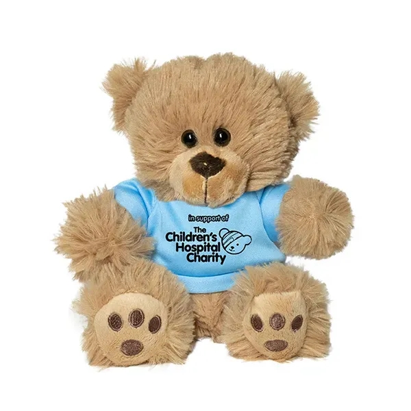 6" plush teddy bear with choice of t-shirt color.... from ASI 62660 Innovation Line
