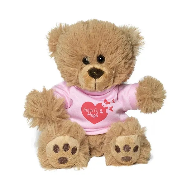 6" plush teddy bear with choice of t-shirt color.... from ASI 62660 Innovation Line