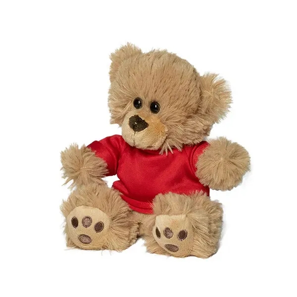 6" plush teddy bear with choice of t-shirt color.... from ASI 62660 Innovation Line