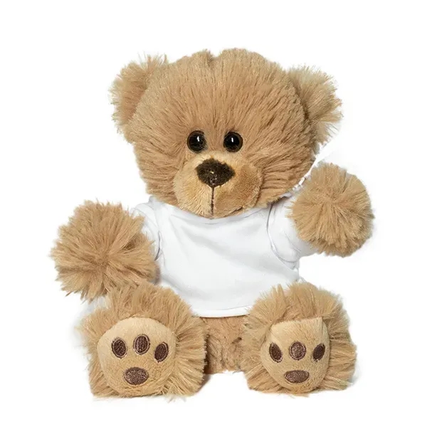 6" plush teddy bear with choice of t-shirt color.... from ASI 62660 Innovation Line