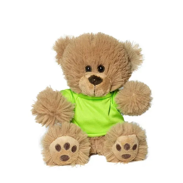 6" plush teddy bear with choice of t-shirt color.... from ASI 62660 Innovation Line