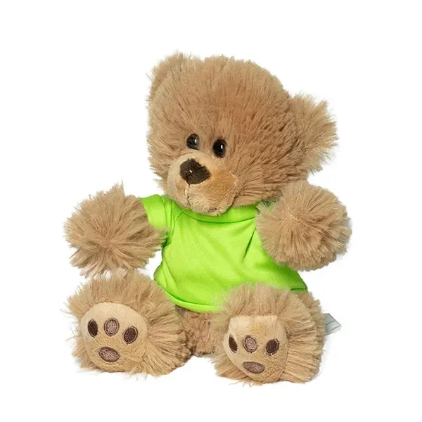 6" plush teddy bear with choice of t-shirt color.... from ASI 62660 Innovation Line