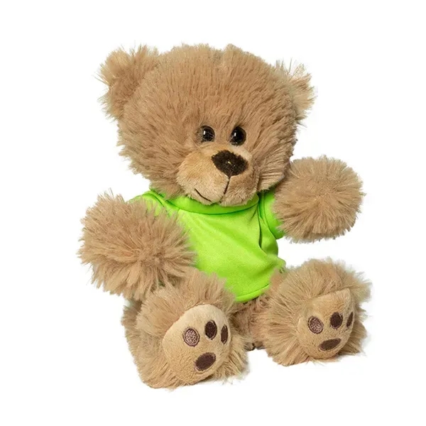 6" plush teddy bear with choice of t-shirt color.... from ASI 62660 Innovation Line