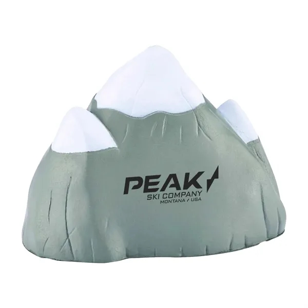3.5" x 2.5" x 2" mountains-shaped stress reliever made of PU... from ASI 63549 Jornik Manufacturing Corp