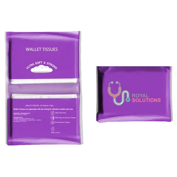 Tissue Pack, Full Color Digital... from ASI 30270 Aakron Line