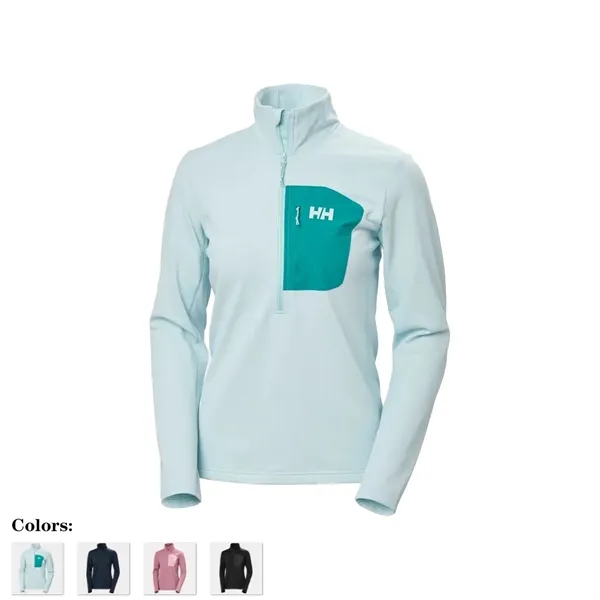 Lightweight grid fleece half-zip with breathable warmth, ideal for outdoor use... from ASI 72657 Active Life Promo / Active Life