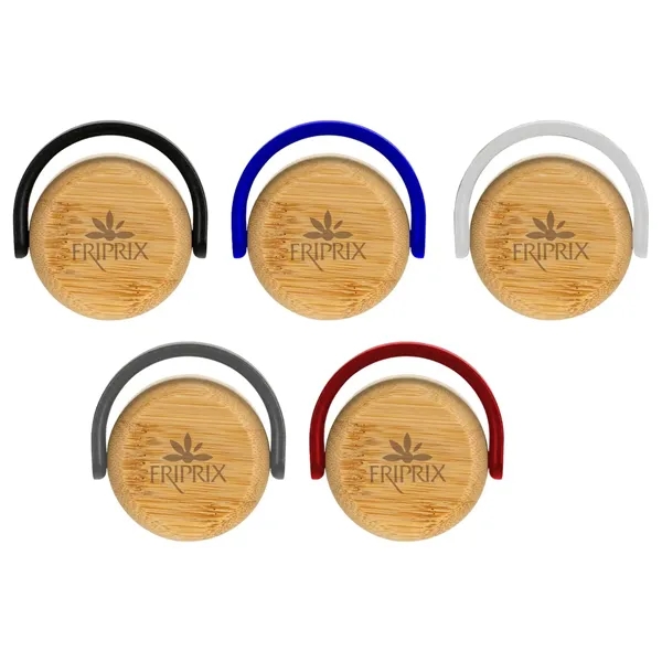 Single Wall Glass Bottle with Bamboo Lid... from ASI 57956 Graphco line