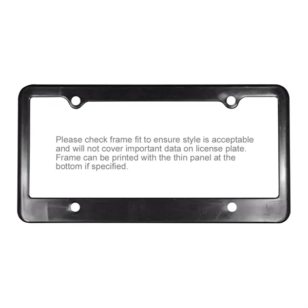 License Plate Frame-4Holes,Full Color Digital... from ASI 30270 Aakron Line