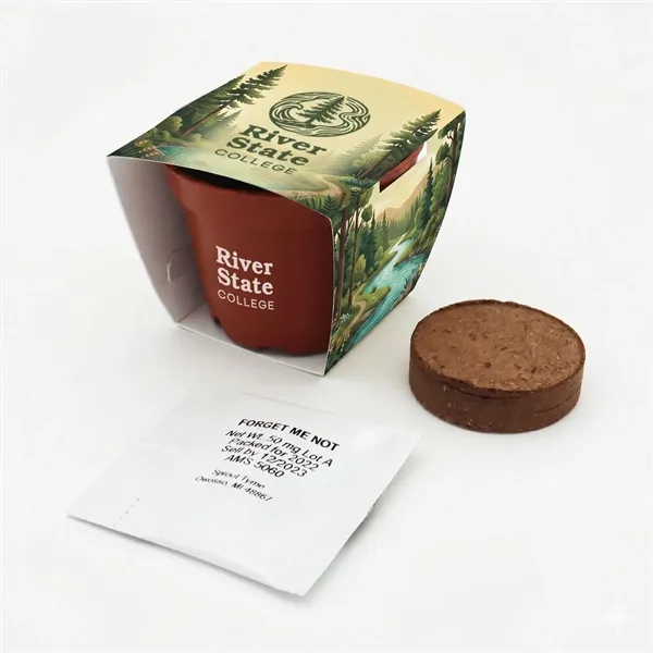 Terra Cotta planter kit featuring a polypropylene planter with seeds, soil... from ASI 54100 Fields Manufacturing Inc / Fields