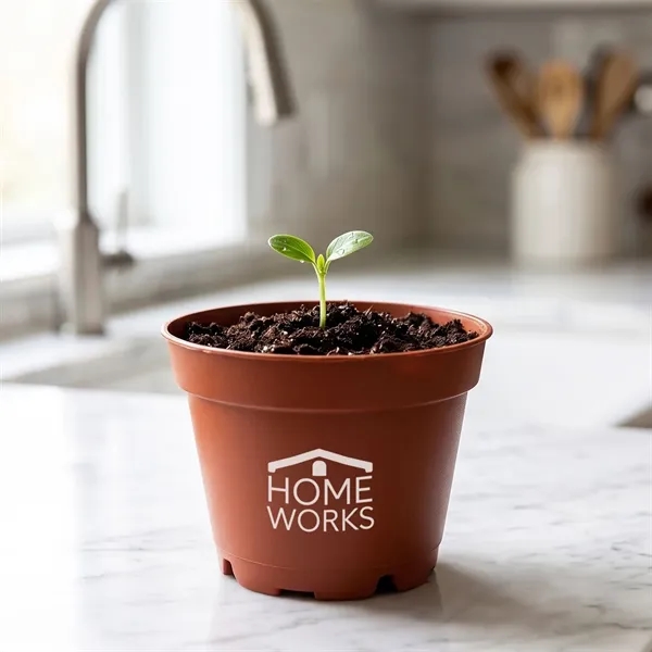 Terra Cotta planter kit featuring seeds, a soil disk and instructions.... from ASI 54100 Fields Manufacturing Inc / Fields