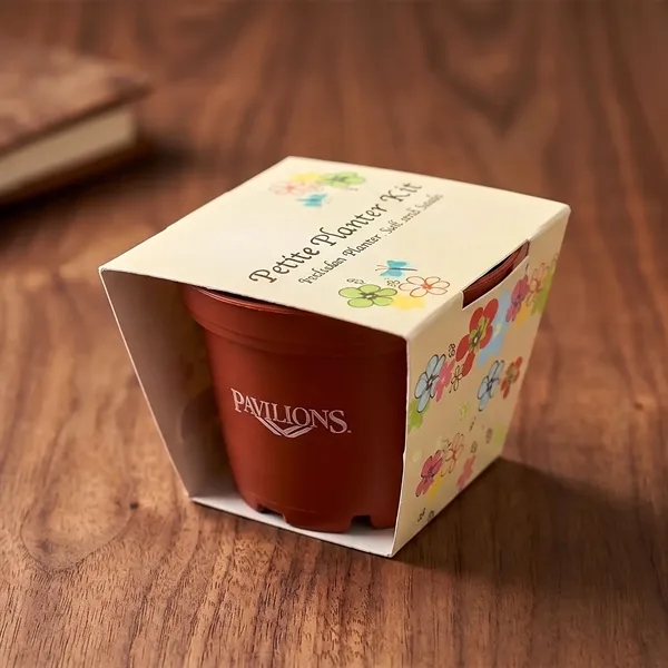 Terra Cotta planter kit featuring seeds, a soil disk and instructions.... from ASI 54100 Fields Manufacturing Inc / Fields