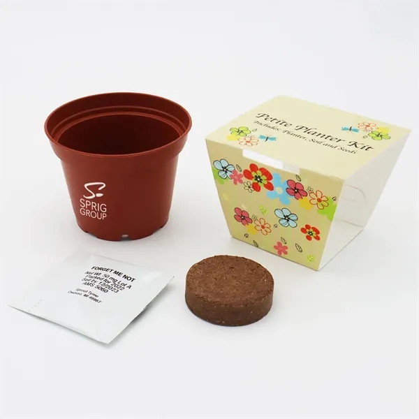Terra Cotta planter kit featuring seeds, a soil disk and instructions.... from ASI 54100 Fields Manufacturing Inc / Fields
