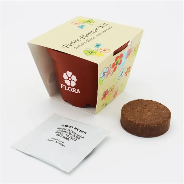 Terra Cotta planter kit featuring seeds, a soil disk and instructions.... from ASI 54100 Fields Manufacturing Inc / Fields