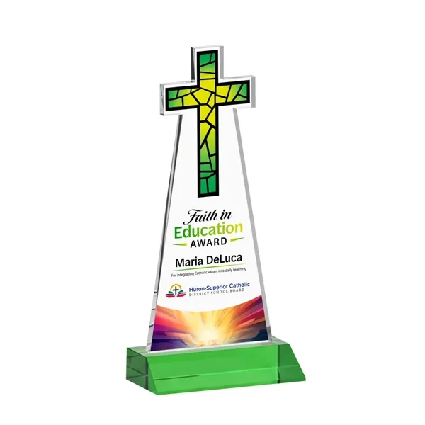 Crafted from premium optical crystal, this elegant Cross VividPrint™ Award features... from ASI 84592 St Regis Group / St Regis