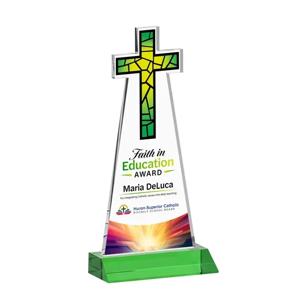 Crafted from premium optical crystal, this elegant Cross VividPrint™ Award features... from ASI 84592 St Regis Group / St Regis