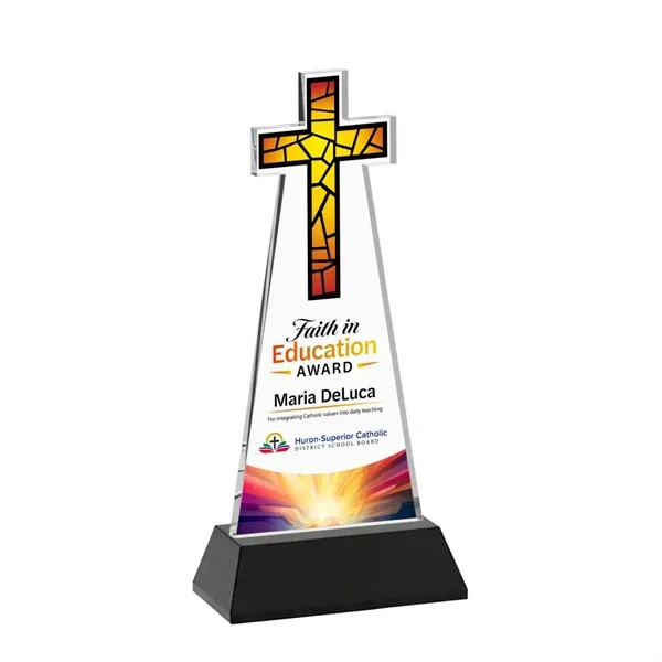 Crafted from premium optical crystal, this elegant Cross VividPrint™ Award features... from ASI 84592 St Regis Group / St Regis